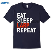 Load image into Gallery viewer, Eat Sleep Larp Repeat - T-shirt