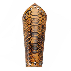 1 pc - Leather Bracer- Riveted leather - several designs and colors to choose