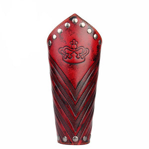 1 pc - Leather Bracer- Riveted leather - several designs and colors to choose