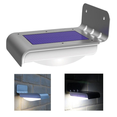 16 LED Solar Power Motion Sensor - Wireless Waterproof Outdoor Lighting